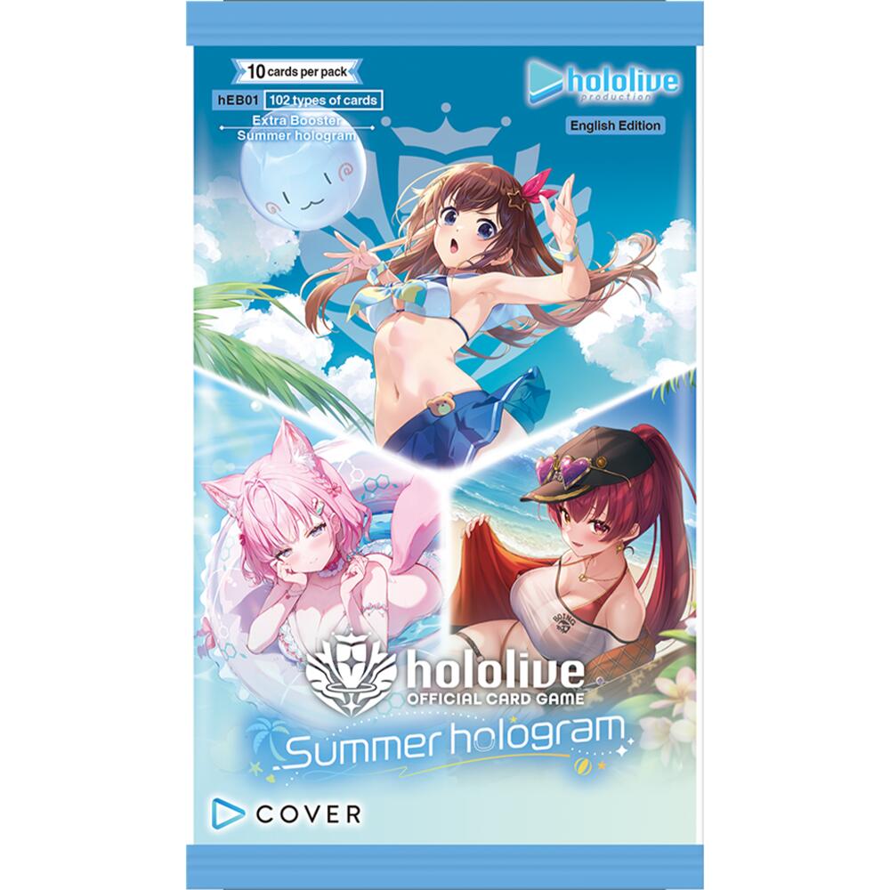 HoloLive Card Game - Extra Booster: Summer hologram (HEB01)