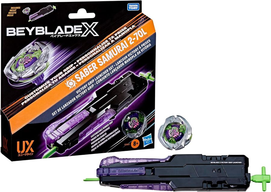 BBX Victory Grip Launcher + Rubber Grip Saber Samurai