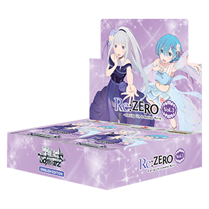 Weiss Schwarz - Re:ZERO -Starting Life in Another World- Vol. 3 Booster Box - (ENG)