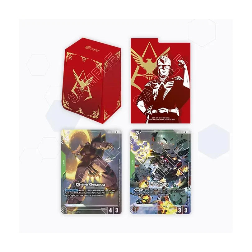 Gundam Card Game Official Card Case Set 02